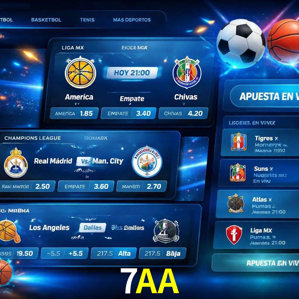 Mercados de apuestas deportivas 7AA para jugadores en México