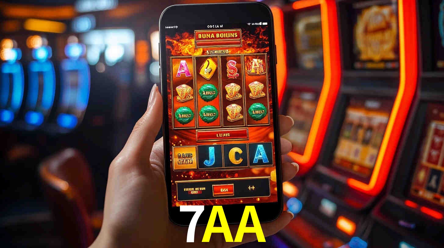 Interfaz de la app móvil 7AA en un smartphone moderno